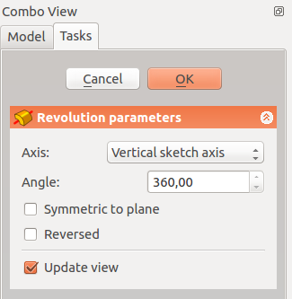 PartDesign revolution parameters (original size, 307px)