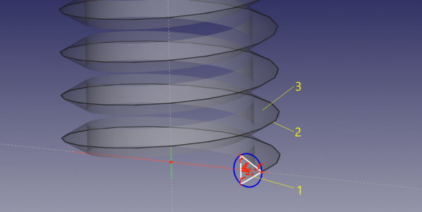 Tutorial für Schraubengewinde (v0.14) Sammlung von Techniken zur Modellierung von Schraubgewinden in FreeCAD (einschl. Part:Helix, Part:Sweep, Part:Union, Part:Cut).