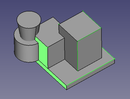 File:FreeCAD Selection view many objects subelements 3D.png