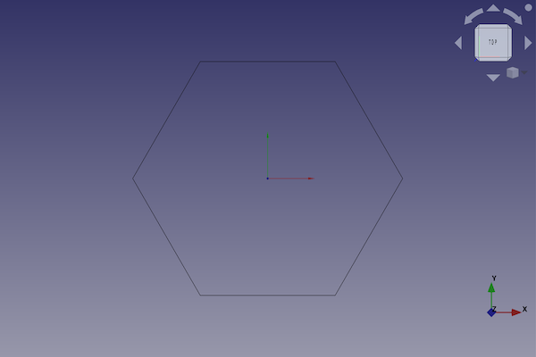 Screenshot of Part Regular Polygon