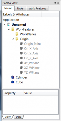 Each use and each Tag that corresponds to a function group is a group created in the name of Tag used. The Axis, Point and Planes origin are directly keyed to hidden.