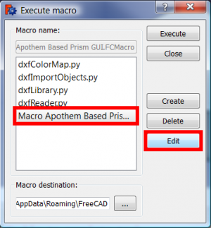 You can also open your macro in the editor