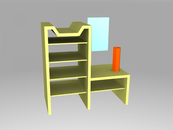04 T04 FreeCAD POVray first render radiosity.png