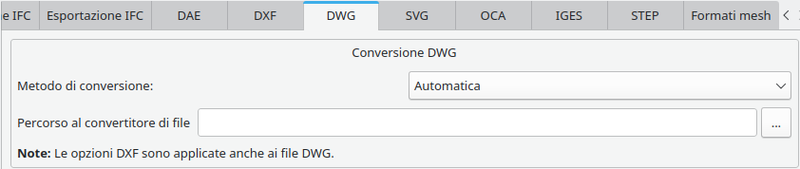 File:Preferences Import Export Tab DWG it.png
