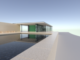 Barcelona pavilion Cycles rendering