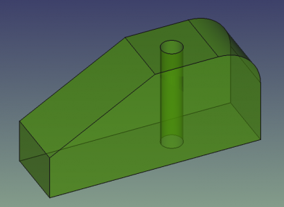 Creating a simple part with Part Workbench An introduction to FreeCAD and Part Workbench using primitive solids.