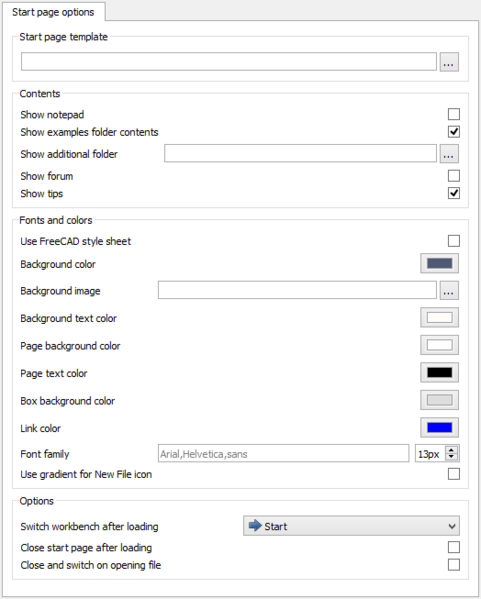 File:Preferences Start Tab Start page options.png
